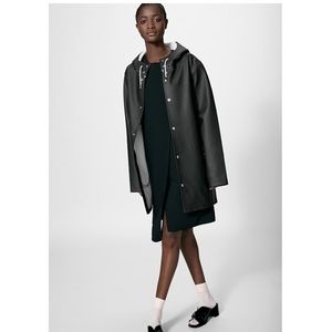 Stutterheim Stockholm Raincoat Jacket - Black